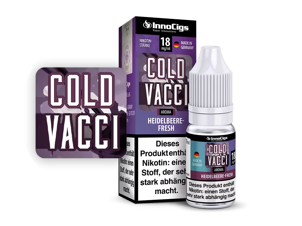 InnoCigs - Cold Vacci Heidelbeere-Fresh 0 mg/ml